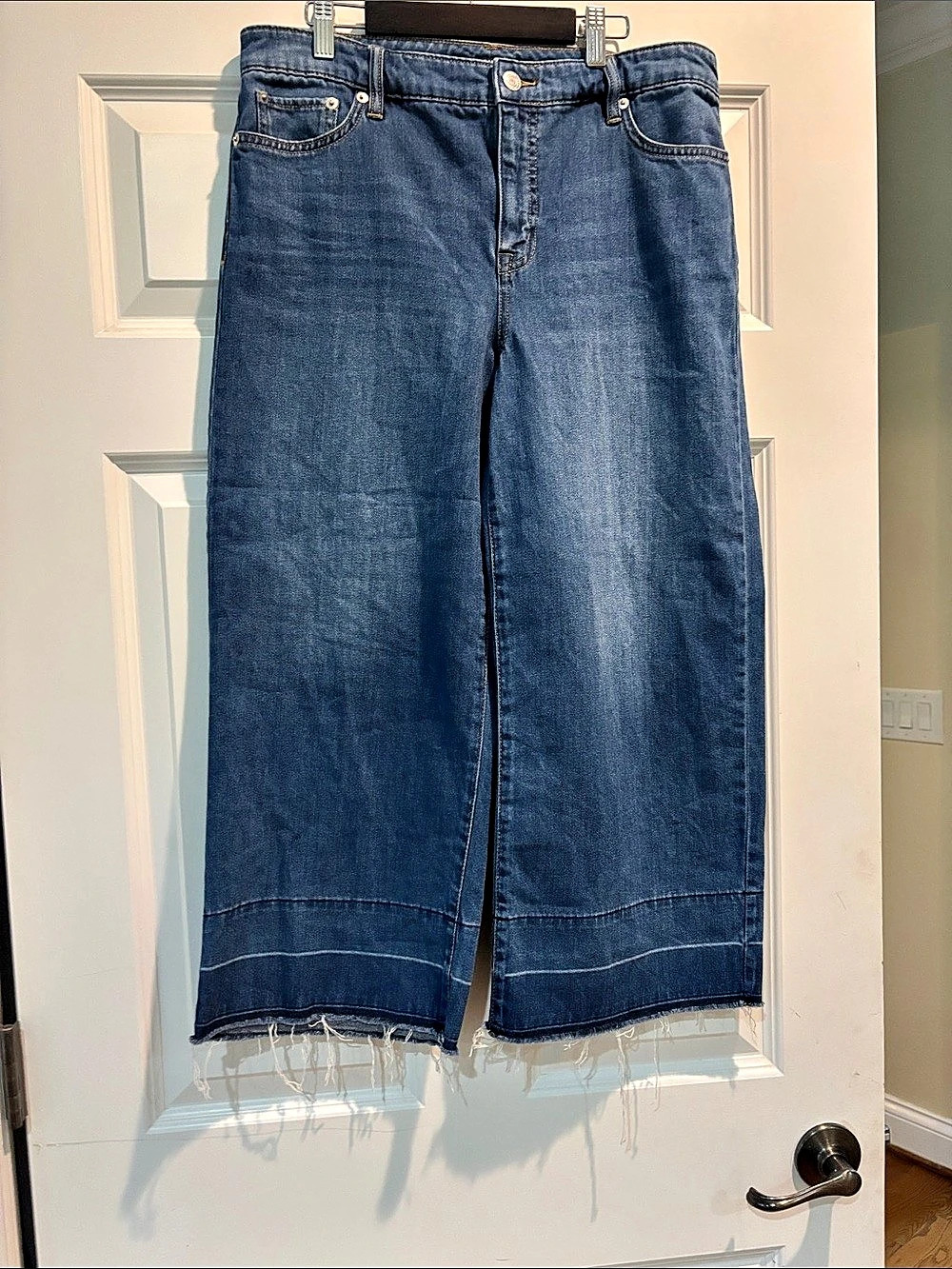 Lauren Ralph Lauren Women's Denim Wide leg Jeans Waist 10